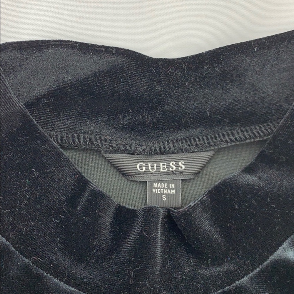 Black Velvet Guess bodysuit